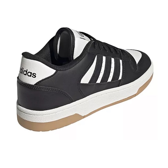 Adidas Break Start Cloudfoam Retro 3-Stripe Women's Low Top Shoes Sneakers - Picture 4 of 6